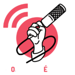 O Podcast é Delas - fundo escuro